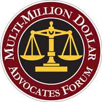 Multi Million Dollar Advocates Forum badge